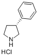 (R)-3-phenyl-pyrrolidine hydrochloride Structure,851000-46-9Structure