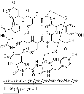 Linaclotide Structure,851199-59-2Structure