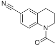1-乙酰基-1,2,3,4-四氢-喹啉-6-甲腈结构式_851202-94-3结构式
