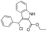 3-(Chlorophenylmethyl)-1H-indole-2-carboxylic acid ethyl ester Structure,85137-86-6Structure
