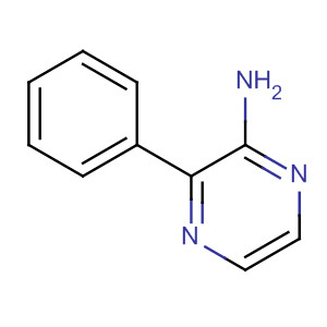 3-苯基吡嗪-4-胺结构式_85156-25-8结构式