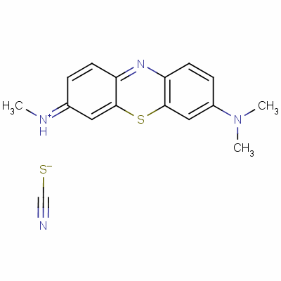 Azure b thiocyanate Structure,85169-01-3Structure