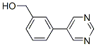 (3-嘧啶-5-苯基)甲醇结构式_852180-75-7结构式