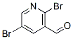 2,5-二溴吡啶-3-甲醛结构式_852181-11-4结构式