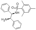 (1R,2R)-N-(2,4,6-三甲基苯基磺酰基)-1,2-二苯基乙烷-1,2-二胺结构式_852212-90-9结构式