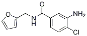 3-氨基-4-氯-N-(2-呋喃基甲基)苯甲酰胺结构式_852839-94-2结构式