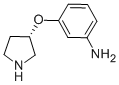 S-3-(3-aminophenoxy)pyrrolidine Structure,853213-27-1Structure