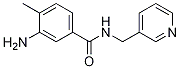 3-氨基-4-甲基-N-(3-吡啶甲基)苯甲酰胺结构式_85366-81-0结构式