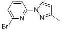 6-(3-Methyl-1h-pyrazol-1-yl)-2-bromopyridine Structure,853748-41-1Structure
