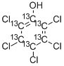 五氯苯酚-13C结构式_85380-74-1结构式