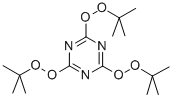 2,4,6-Tris(t-Butylperoxy)-1,3,5-triazine Structure,854-44-4Structure