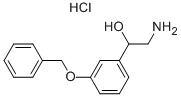 2-氨基-1-(3-苄氧基苯基)乙醇盐酸盐结构式_854168-13-1结构式
