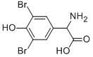 氨基-(3,5-二溴-4-羟基-苯基)-乙酸结构式_854646-48-3结构式