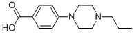 4-(4-丙基-1-哌嗪)苯甲酸结构式_85469-68-7结构式