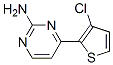 4-(3-Chloro-2-thienyl)-2-pyrimidinamine Structure,855308-67-7Structure