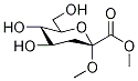 Methyl (methyl 3-deoxy-d-arabino-heptulopyranosid)uronate Structure,85549-51-5Structure