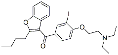 Mono-iodo amiodarone Structure,85642-08-6Structure