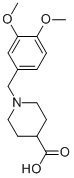 1-(3,4-Dimethoxy-benzyl)-piperidine-4-carboxylic acid Structure,856437-79-1Structure
