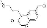 6-Chloromethyl-4-(3-methoxypropyl)-4H-benzo[1,4]oxazin-3-one Structure,857272-02-7Structure