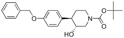 tert-Butyl (3R,4R)-4-(4-benzyloxyphenyl)-3-hydroxypiperidine-1-carboxylate Structure,857279-11-9Structure