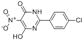 2-(4-Chlorophenyl)-6-hydroxy-5-nitro-4(3h)-pyrimidinone Structure,857427-78-2Structure