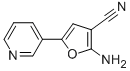 2-氨基-5-(3-吡啶)-3-呋喃甲腈结构式_857663-89-9结构式