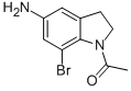 1-乙酰基-7-溴吲哚-5-胺结构式_858193-23-4结构式