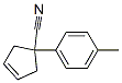 1-对甲苯-3-环戊烯甲腈结构式_858422-89-6结构式