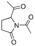 (9ci)-1,5-二乙酰基-2-吡咯烷酮结构式_85881-85-2结构式