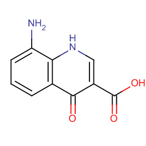 8-氨基-1,4-二氢-4-氧代-3-喹啉羧酸结构式_85883-98-3结构式