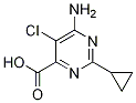 6-氨基-5-氯-2-环己基嘧啶-4-羧酸结构式_858955-50-7结构式