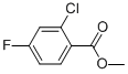 Methyl 2-chloro-4-fluorobenzenecarboxylate Structure,85953-29-3Structure