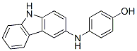 4-(3-Carbazolylamino)phenol Structure,86-72-6Structure