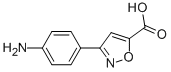 3-(4-氨基-苯基)-异噁唑-5-羧酸结构式_860367-71-1结构式