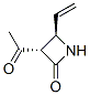 反式-(9ci)-3-乙酰基-4-乙烯-2-氮杂啶酮结构式_86039-87-4结构式
