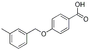 4-[(3-甲基苄基)氧基]苯甲酸结构式_860595-88-6结构式