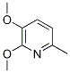 2,3-Dimethoxy-6-methylpyridine Structure,861019-58-1Structure