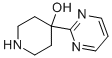 4-(2-嘧啶)-4-羟基哌啶结构式_861217-38-1结构式