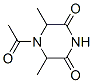4-乙酰基-3,5-二甲基-2,6-哌嗪二酮结构式_861379-70-6结构式