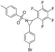 2-(4-Bromophenyl)-3-(perfluorophenyl)-1-tosylaziridine Structure,861437-18-5Structure