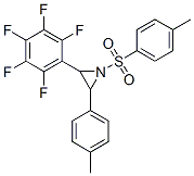2-(Perfluorophenyl)-3-p-tolyl-1-tosylaziridine Structure,861437-20-9Structure