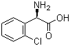 D-(+)-(2-氯苯)甘氨酸结构式_86169-24-6结构式