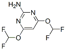 2-Amino-4,6-bis(difluoromethoxy)pyrimidine Structure,86209-44-4Structure