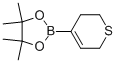 4,4,5,5-四甲基-2-(3,5-二氢-2H-硫代吡喃)-1,3,2-二氧硼烷结构式_862129-81-5结构式