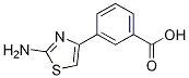 3-(2-氨基-4-噻唑)苯甲酸结构式_862254-43-1结构式
