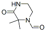 (9ci)-2,2-二甲基-3-氧代-1-哌嗪羧醛结构式_86241-67-0结构式