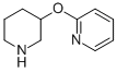 2-(Piperidin-3-yloxy)pyridine Structure,862718-70-5Structure