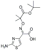 (Z)-2-Amino-alpha-[1-(tert-butoxycarbonyl)]-1-methylethoxyimino-4-thiazolacetic acid Structure,86299-47-0Structure