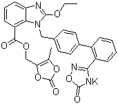 阿齐沙坦酯钾盐结构式_863031-24-7结构式