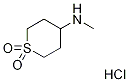 N-甲基四氢-2H-硫代吡喃-4-胺 1,1-二氧化物盐酸盐结构式_863248-54-8结构式